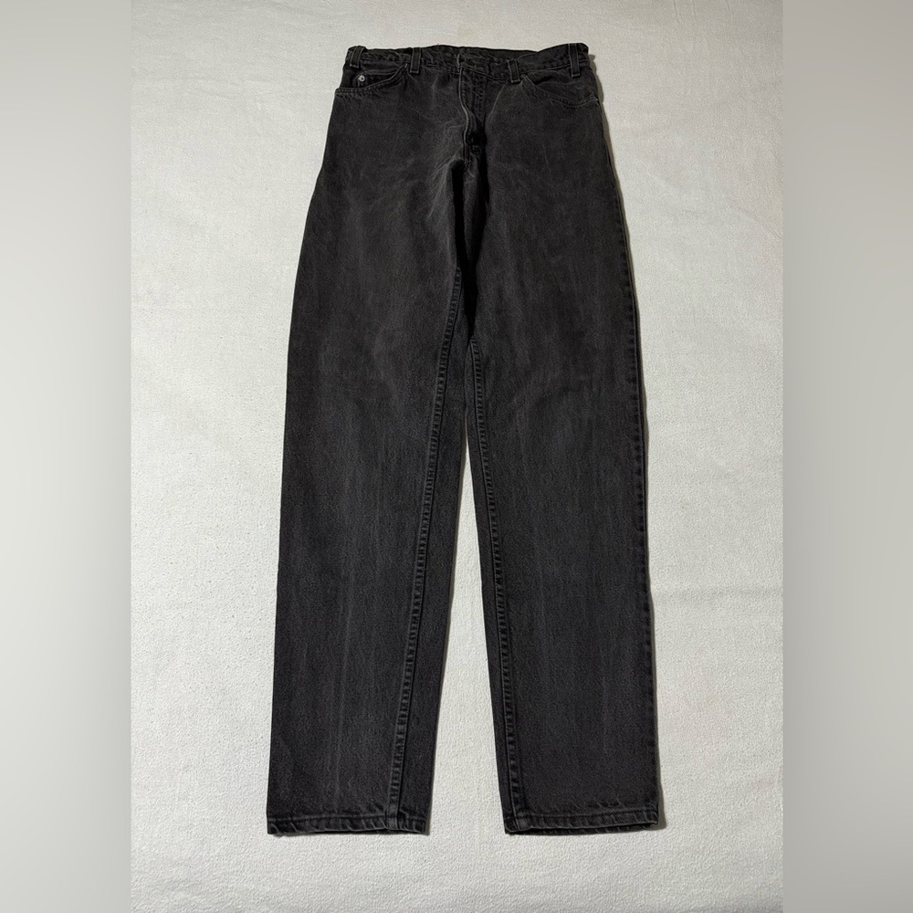 Vintage Levi’s 550 Black Tab Black Jeans 32x35 Paper Tag‎ USA MADE Grunge